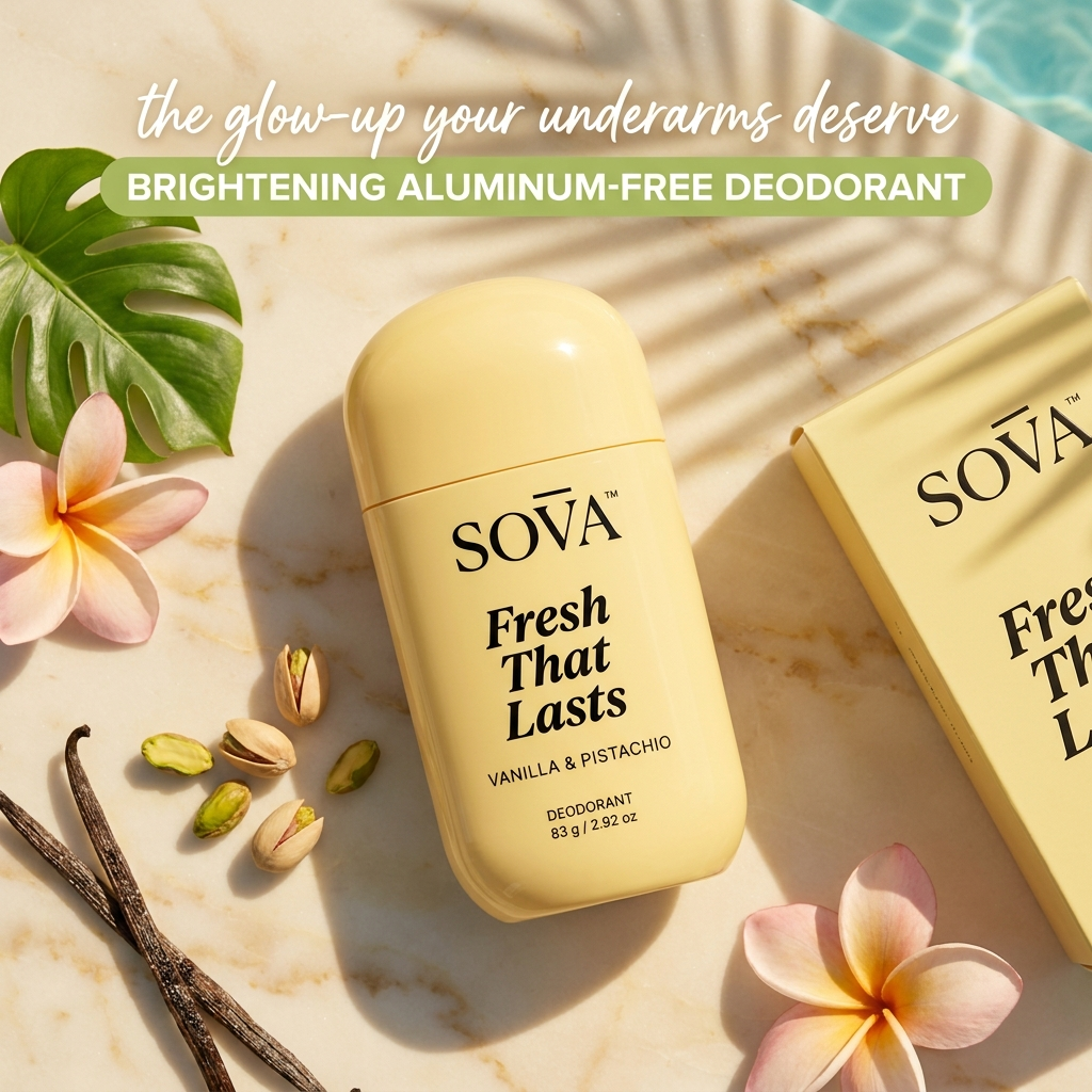 SOVA™ Vanilla Pistachio Deodorant Stick