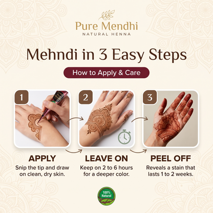 Pure Mehndi Fine Tip™